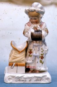 Bereit zum Start?, Porzellanfigur